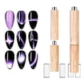 thumbnail image 1 of Herramientas de arte de uñas con imán extraíble, bolígrafo magnético de doble punta, herramienta de imán, palo magnético, palo magnético para uñas, imanes de ojo de gato, 1 of 9
