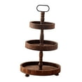 thumbnail image 3 of Soporte de madera para magdalenas, soporte para platos, soporte para postres, torres para pasteles, platos de postre para bodas, dulces, postres, cate, 3 of 8