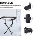 thumbnail image 3 of WRITWAA Keyboard Stand Black Sturdy Structure Portable Musical Instruments 1 Set, 3 of 7
