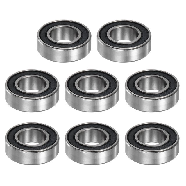 Unique Bargains 688-2RS Roulements à Billes 8mmx16mmx5mm Acier Chromé ABEC5 Double Étanchéité Lot de 8