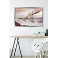 thumbnail image 6 of Roller Coaster Bridge Wall Poster, 22.375" x 34" Framed, 6 of 6