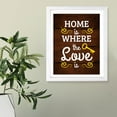 thumbnail image 6 of Designs ByLITA Home Is Where The Love Is, 11 x 14 Black Wall Print (Framed) | Family Home Décor, 6 of 7