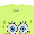 thumbnail image 3 of SpongeBob Squarepants T-Shirt Boy's Neon Big Face Short Sleeve Graphic Top, 3 of 4