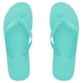 thumbnail image 2 of Wholesale Flip Flops, 96 Pairs Case, Men Women Kids, Wedding, Beach, Pool Party, Bulk Pack Slippers (Teal), 2 of 2
