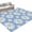 Blue, variant on Large Area Rugs 6'x9', Blue Daisy Carpet Runner Indoor Outdoor Rugs Home Decor Aesthetic, Spring Floral Elegant Pastoral Botanical Non Slip Mats Washable Accent Rug for Living Room Bedroom