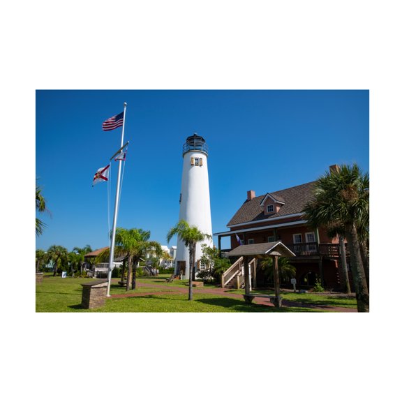 Robert Michaud 'Cape St George Lighthouse' Canvas Art