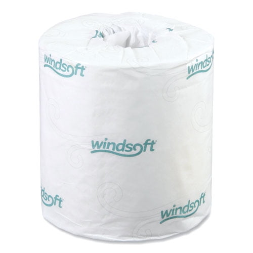 Windsoft Bath Tissue, Septic Safe, Individually Wrapped Rolls, 2-Ply ...