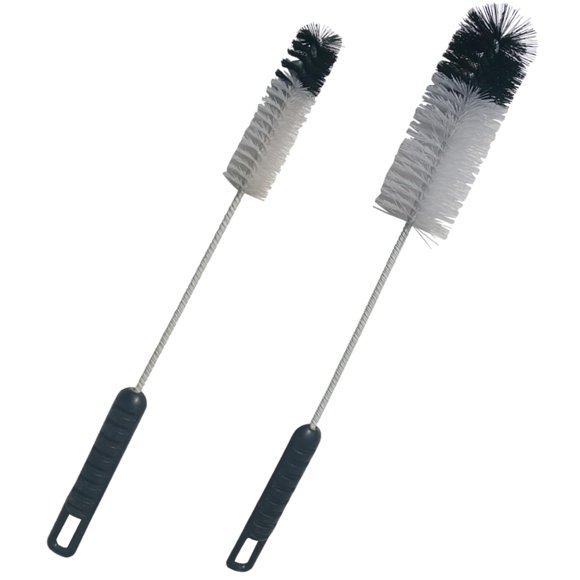 Cepillos para botellas Coralpearl, mango largo y delgado, 2 unidades