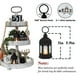 thumbnail image 4 of Farol Decorativo LLQ Mini 12 unidades con Vela LED a Pilas, 4 of 8