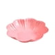 thumbnail image 1 of Bandejas de comida y fruta para dulces y frutos secos Platos de aperitivos de plástico rosa con estilo, 1 of 2