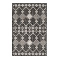 thumbnail image 4 of Unique Loom Outdoor Trellis Collection Area Rug - Traliccio (2' x 3' 1" Rectangle Charcoal/Ivory), 4 of 6