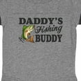 thumbnail image 3 of Inktastic Daddy's Fishing Buddy Boys Baby Bodysuit, 3 of 4