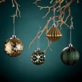 thumbnail image 3 of Set de adornos navideños Decor de Hannah, 60 quilates, color verde esmeralda, 3 of 5