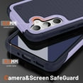 thumbnail image 3 of TECH CIRCLE Rugged Case For Galaxy A33 5G, Military Grade Shockproof Protective Bumper Anti-Scratch Dual Layers Phone Case Cover for Samsung Galaxy A33 5G 6.4" 2022,Lightpurple, 3 of 7