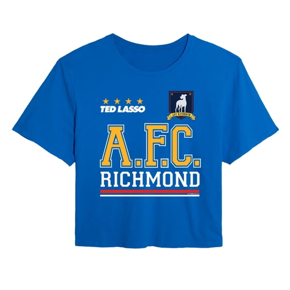 Ted Lasso - AFC Richmond Jersey - Juniors Cropped Graphic T-Shirt