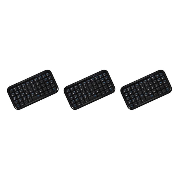Bearachild Wireless Keyboard with Button Keys Rechargeable Strong Stability Movie Receiver Keypad Theater Smooth Small Lightweight Pocket Type1 NO1