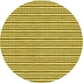 thumbnail image 1 of Ahgly Company Tapis d'Intérieur Lavables en Machine, Ronds, Transitionnels, Jaune Vif, Ronds de 8 Pi, 1 of 7