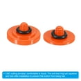 thumbnail image 4 of Unique Bargains Shutter Release Button Soft Shutter Release Button Copper Camera Shutter Button Orange 4 Pack, 4 of 6