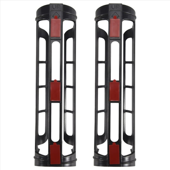 Rollbacks & More 2pcs Coffee Pod Holder Side Mount for K Cup Pods Dispenser Single- Makers Black