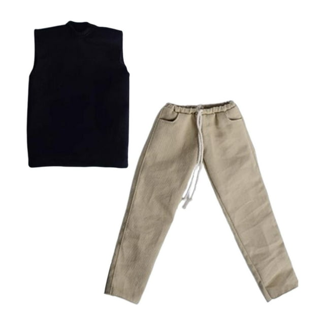 Figuras de acción a escala 1/6, conjunto de ropa, traje completo, uniforme elegante, juguete de simulación, vestido Pantalones de chaleco