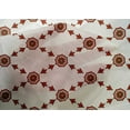 thumbnail image 5 of oneOone Cotton Silk Red Fabric Block Craft Projects Decor Fabric Printed By The Yard 42 Inch Wide, 5 of 5