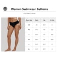 thumbnail image 5 of CRZ YOGA Ruched Bikini Bottoms for Women Bathing Swimsuit Adjustable Side Tie Swim Briefs, 5 of 5