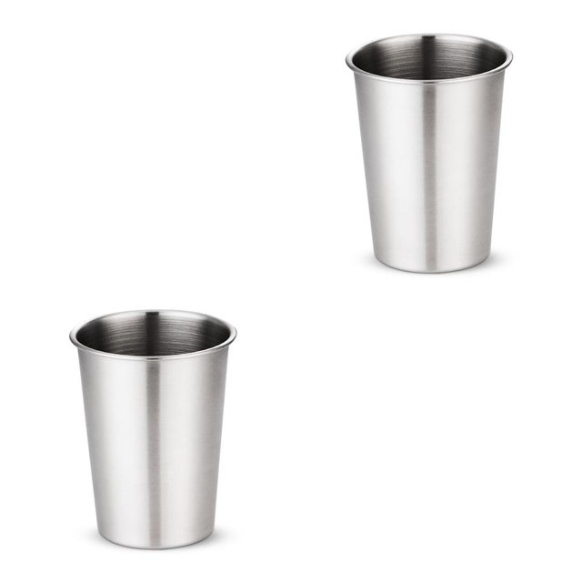 Bearachild Taza de café de acero inoxidable, taza de agua para té, contenedor de bebidas frías de una sola capa, soporte apilable para vino, regalo, Type1 NO1 Bearachild CBP182292