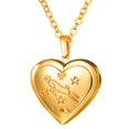 thumbnail image 1 of U7 Locket Necklaces 12 Constellations/Zodiac Heart Pendant & Chain 2018 Mother's Day Gift Men/Women Jewelry Necklace P1158 Gao Jinjia LED, 1 of 2