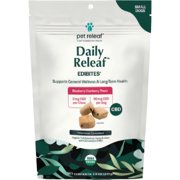 Pet Releaf Blueberry Cranberry Daily Releaf Edibites for Small Dogs, 7.5 oz.
