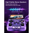 thumbnail image 4 of Endless Retro Fun: Purple R36S 128G Open Source Handheld with Large Screen, Big Memory & Big Battery, 4 of 10