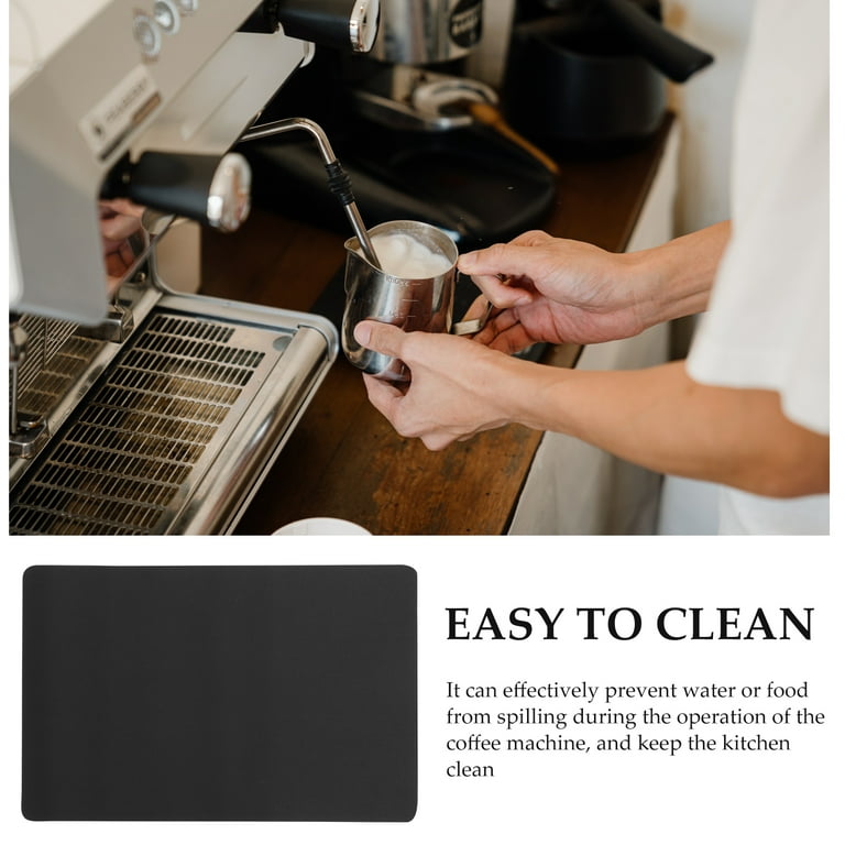 Coffee Maker Mat Coffee Bar Mat Countertops Coffee Machine Absorbent Pad  Nonslip Mat 