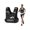 16lb, variant on 8lb/12lb/16lb Weight Vest with Reflective Stripe for Workout, Strength Training, Running, Fitness, Muscle Building, Weight Loss, Weightlifting