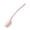 Pink, variant on LIERTOUR Long Handle Bath Brush, Soft Bristle Shower Scrubber for Back Exfoliating And Skin Cleaning to Reach Hard Spots in Bathroom Spa Body Wash White