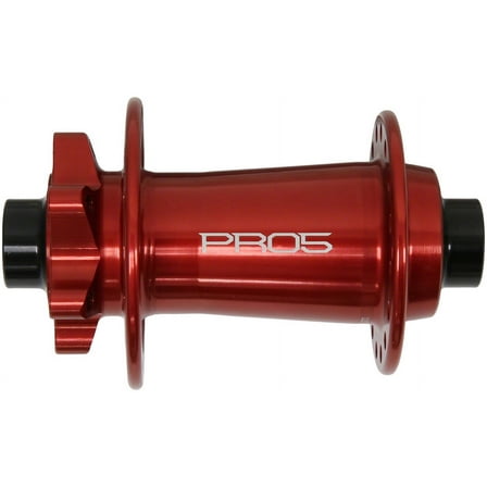 Hope Pro 5 Front Hub - 15 x 110mm, 6-Bolt, Red, 32H