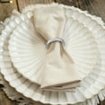 thumbnail image 3 of Polished D Shape Metal Napkin Holders for Wedding Dining and Elegant Tableware, 3 of 5