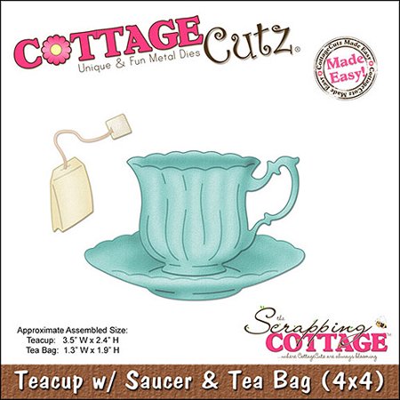 CottageCutz Die, 4" x 4"