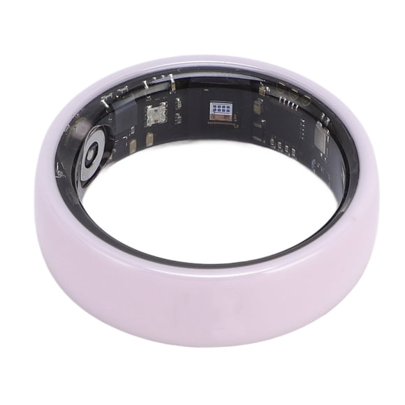 Bague Intelligente Céramique NFC Contrôle d'Accès Multiple Modes Sportifs Légère Portable 5ATM IP68 Résistant à l'Eau Charge Magnétique