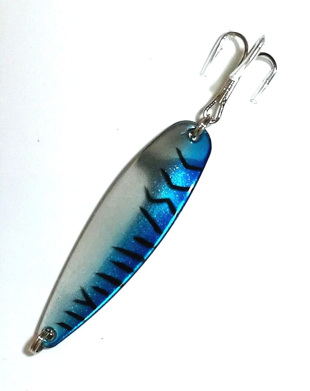 2oz Crocodile Spoons aka Krocodile 10 Pcs Blue/Mackerel