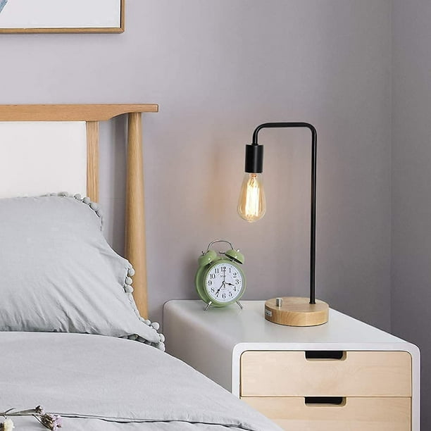 Pack] Lampe de chevet chambre à coucher en céramique textile lampe