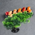 thumbnail image 3 of QUMIIRITY Planta Artificial Verde Para De Platos De Sushi Y, 3 of 6