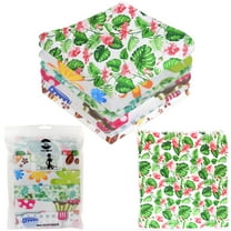 6 Pc Microfiber Wash Cloths Multi Purpose Cleaning Dish Rag Window Cleaner Towel