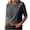 Gray, variant on Women's Summer T-Shirts Elbow Length Half Sleeve Basic Tee Crewneck Plain Tshirts Casual Soft Tops Loose Fit (M, Gray)