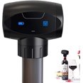 thumbnail image 2 of Tapones de vino eléctricos, el mejor regalo para los amantes del vino, bomba de vacío de vino automática con tapones de silicona, tapones de botellas de vino reutilizables, 2 of 5