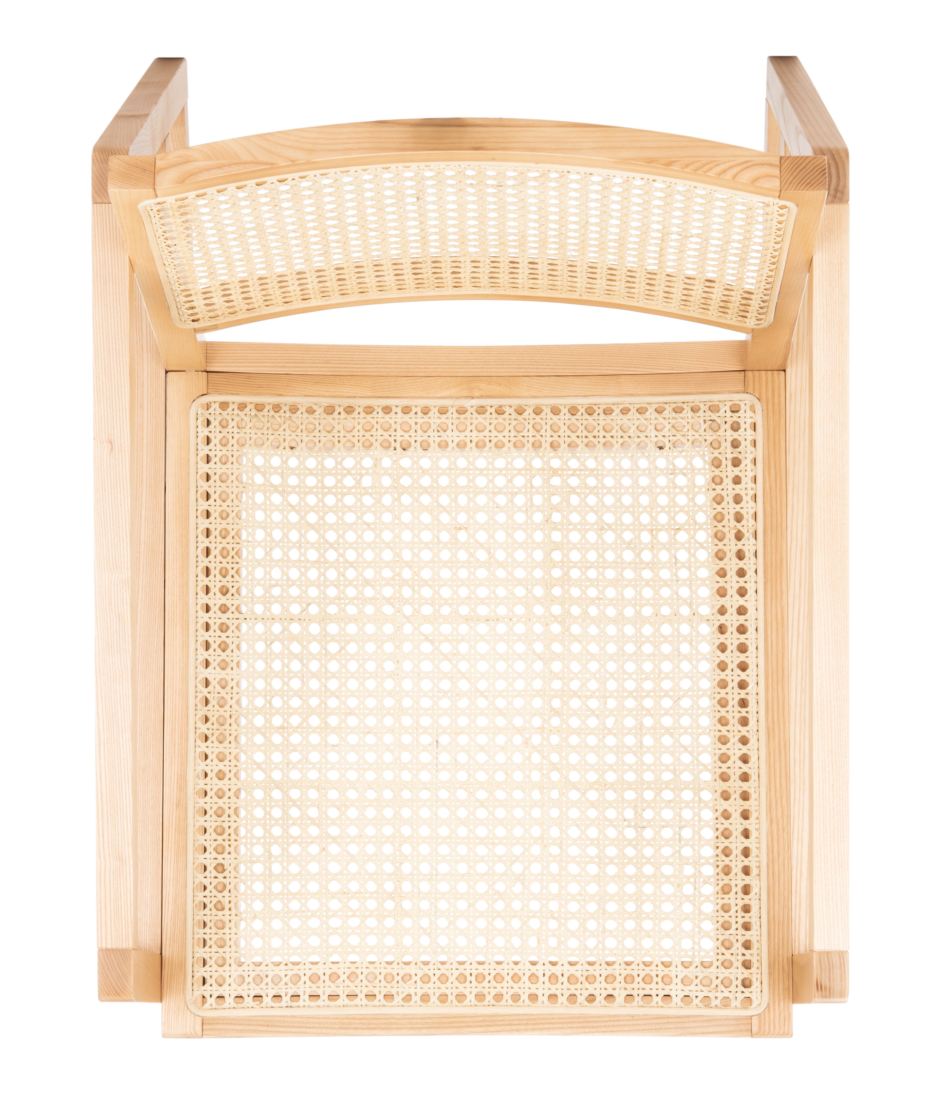 SAFAVIEH Couture Perth Coastal Solid Rattan Rocking Chair, Natural