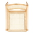 thumbnail image 6 of SAFAVIEH Couture Perth Coastal Solid Rattan Rocking Chair, Natural, 6 of 11