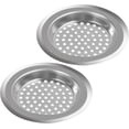 thumbnail image 1 of SHAR 2Pcs Kitchen Sink Strainer, Stainless Steel Sink Strainer, Bathroom Sink Strainer, Kitchen Sink Grid to Isolate Slag and Prevent Clogged Debris-75mm, 1 of 5