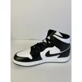 thumbnail image 5 of Ni - ke Air Jordan 1 Mid Panda Black White Sneakers DV0991-101 Women's Size 10.5, 5 of 5