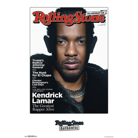 Rolling Stone - Kendrick Lamar 17 Poster and Poster Mount Bundle