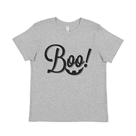 

7 ate 9 Apparel Kids Boo Halloween Tshirt Grey