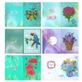 thumbnail image 2 of Tarjetas Felicitación Navideñas Cumpleaños regalo 6 uds Forma Especial 5D DIY Ygjytge, 2 of 9